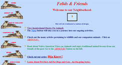 Desktop Screenshot of felid.org